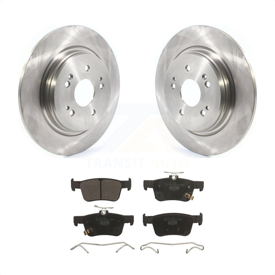 Rear Disc Brake Rotors And Ceramic Pads Kit For 2019-2022 Acura RDX K8T-103170 by Transit Auto