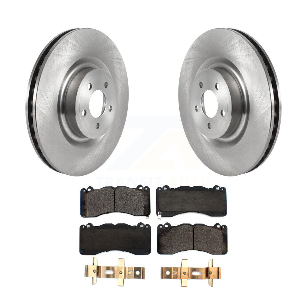 Front Disc Brake Rotors And Ceramic Pads Kit For Ford Mustang K8T-103824 by Transit Auto