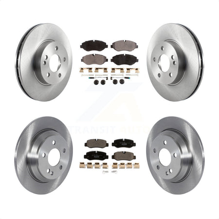 Front Rear Disc Brake Rotors And Ceramic Pads Kit For 2016-2020 Mercedes-Benz Metris K8T-103885 by Transit Auto