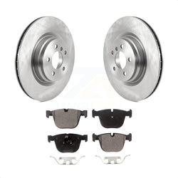 Rear Disc Brake Rotors And Ceramic Pads Kit For BMW 750Li xDrive 750i 550i GT Alpina B7 760Li B7L ActiveHybrid 7 K8T-103927