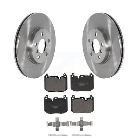 Front Disc Brake Rotors And Ceramic Pads Kit For 2017-2020 Mini Cooper Clubman S With Sport Package K8T-104103 by Transit Auto