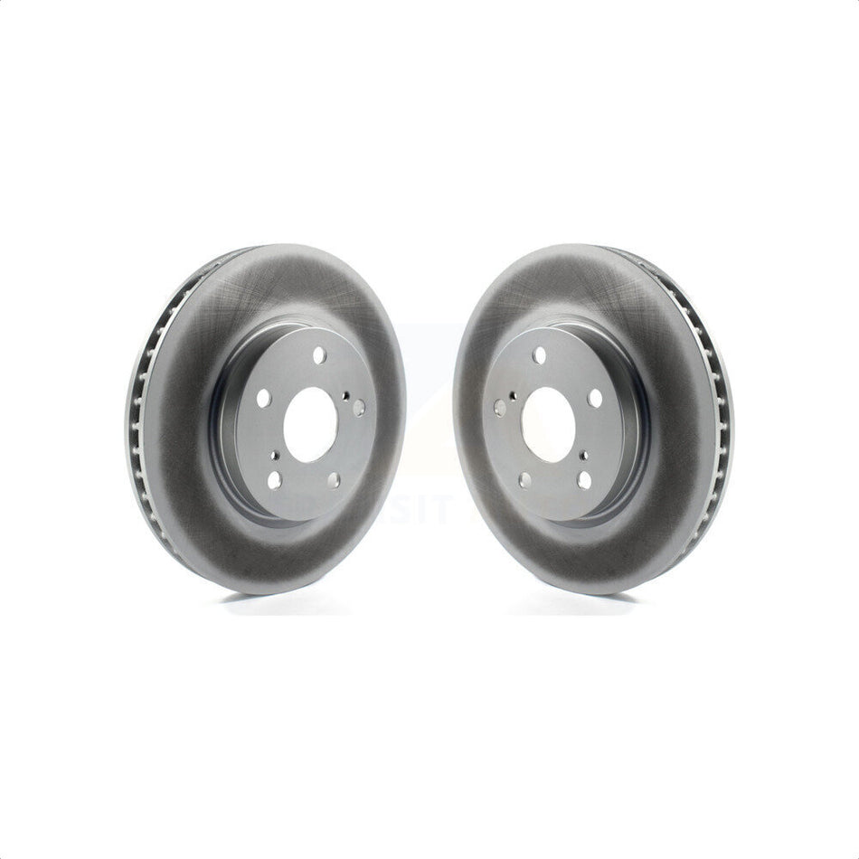 Front Coated Disc Brake Rotors Pair For Lexus IS250 KG-100260 by Genius