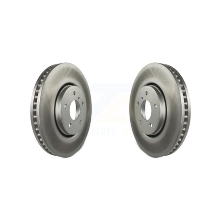 Front Coated Disc Brake Rotors Pair For Infiniti FX35 FX37 QX70 FX45 INFINITI KG-100273 by Genius