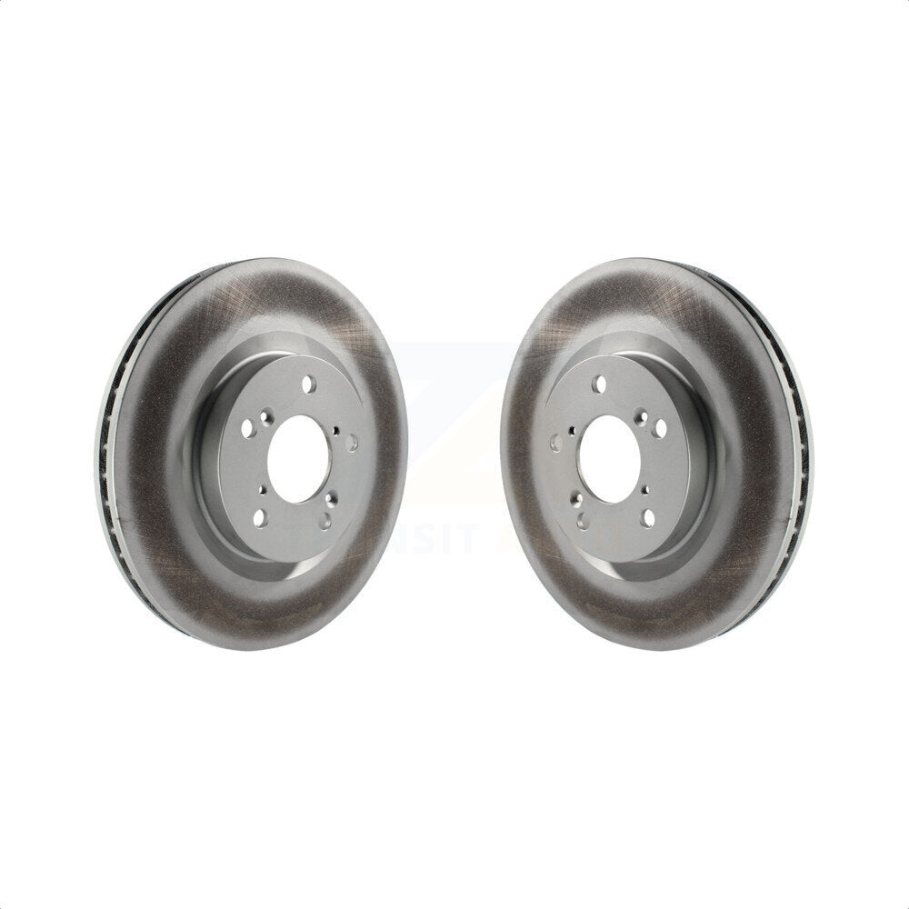 Front Coated Disc Brake Rotors Pair For Honda Odyssey Acura TL KG-100308 by Genius