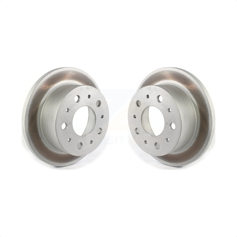 Rear Coated Disc Brake Rotors Pair For Ram ProMaster 1500 2500 3500 KG-101357 by Genius