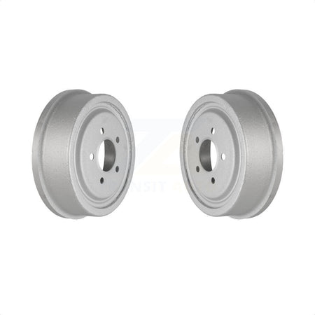 Rear Coated Brake Drums Pair For Ford Ranger Mazda Explorer B3000 F-150 B2500 F-100 B4000 B2300 Navajo KG-101399 by Genius