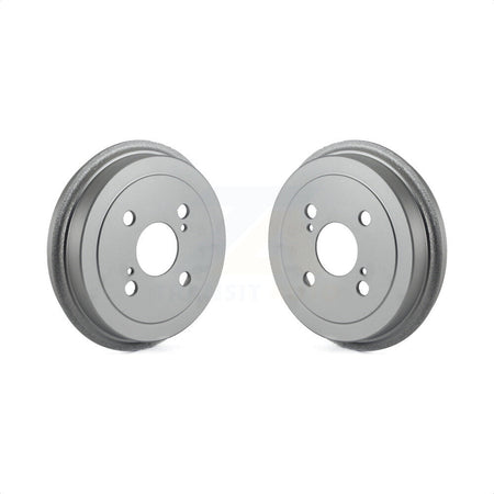 Rear Coated Brake Drums Pair For 2000-2005 Toyota Echo KG-101415 by Genius