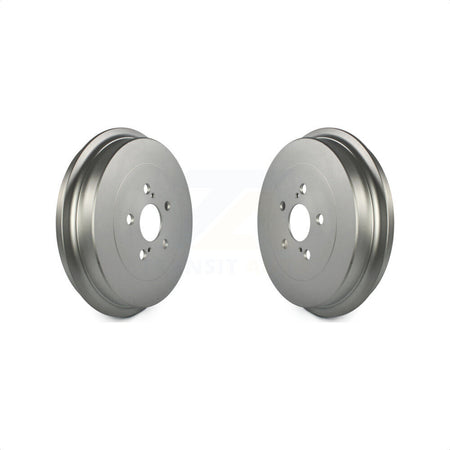 Rear Coated Brake Drums Pair For 2009-2019 Toyota Corolla KG-101419 by Genius