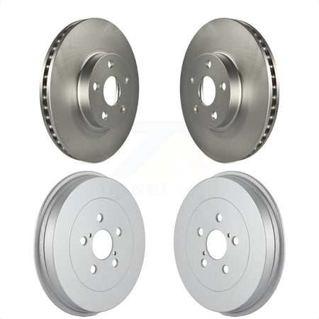 Front Rear Disc Brake Rotors Drums Kit For Toyota Matrix Pontiac Vibe KG-101450 by Genius