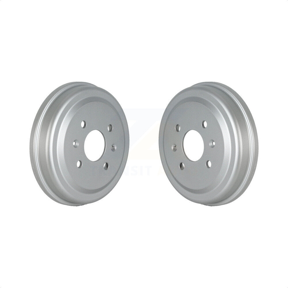 Rear Coated Brake Drums Pair For Chevrolet Aveo Spark Aveo5 Pontiac G3 Suzuki Wave Swift Wave5 Swift+ KG-101489 by Genius