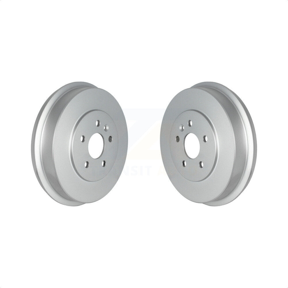 Rear Coated Brake Drums Pair For Chevrolet Cruze Limited KG-101490 by Genius