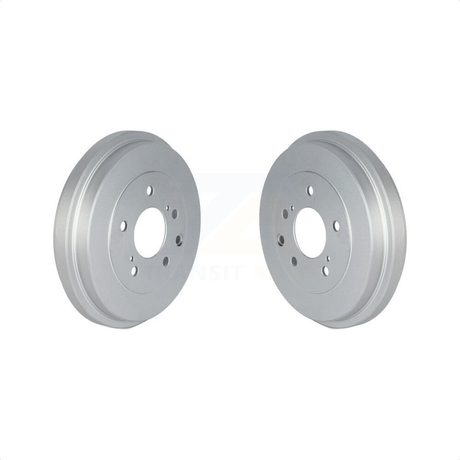 Rear Coated Brake Drums Pair For 2013-2022 Nissan Sentra KG-101492 by Genius