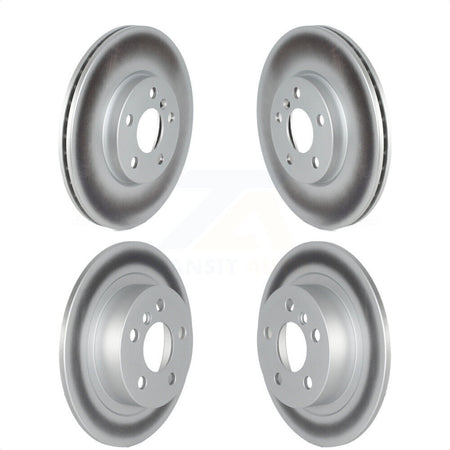 Front Rear Coated Disc Brake Rotors Kit For Mini Cooper Countryman Clubman KG-101557 by Genius