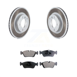 Front Coated Disc Brake Rotors And Semi-Metallic Pads Kit For BMW Z3 Z4 323i 323Ci 328i 318i 323is 328is 318is 320i KGF-100218