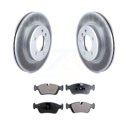 Front Coated Disc Brake Rotors And Semi-Metallic Pads Kit For BMW 325i 325Ci Z4 325xi Z3 323i 328i 323Ci 328Ci 320i KGF-100238