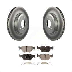 Front Coated Disc Brake Rotors And Semi-Metallic Pads Kit For BMW 330Ci 330i Z4 330xi KGF-100266