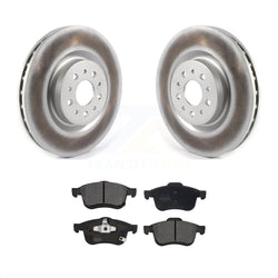 Front Coated Disc Brake Rotors And Semi-Metallic Pads Kit For 2015-2019 Ram ProMaster City KGF-101894