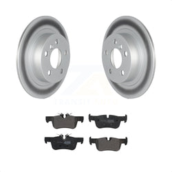 Rear Coated Disc Brake Rotors And Semi-Metallic Pads Kit For Mini Cooper Countryman BMW i3 Clubman KGF-102515