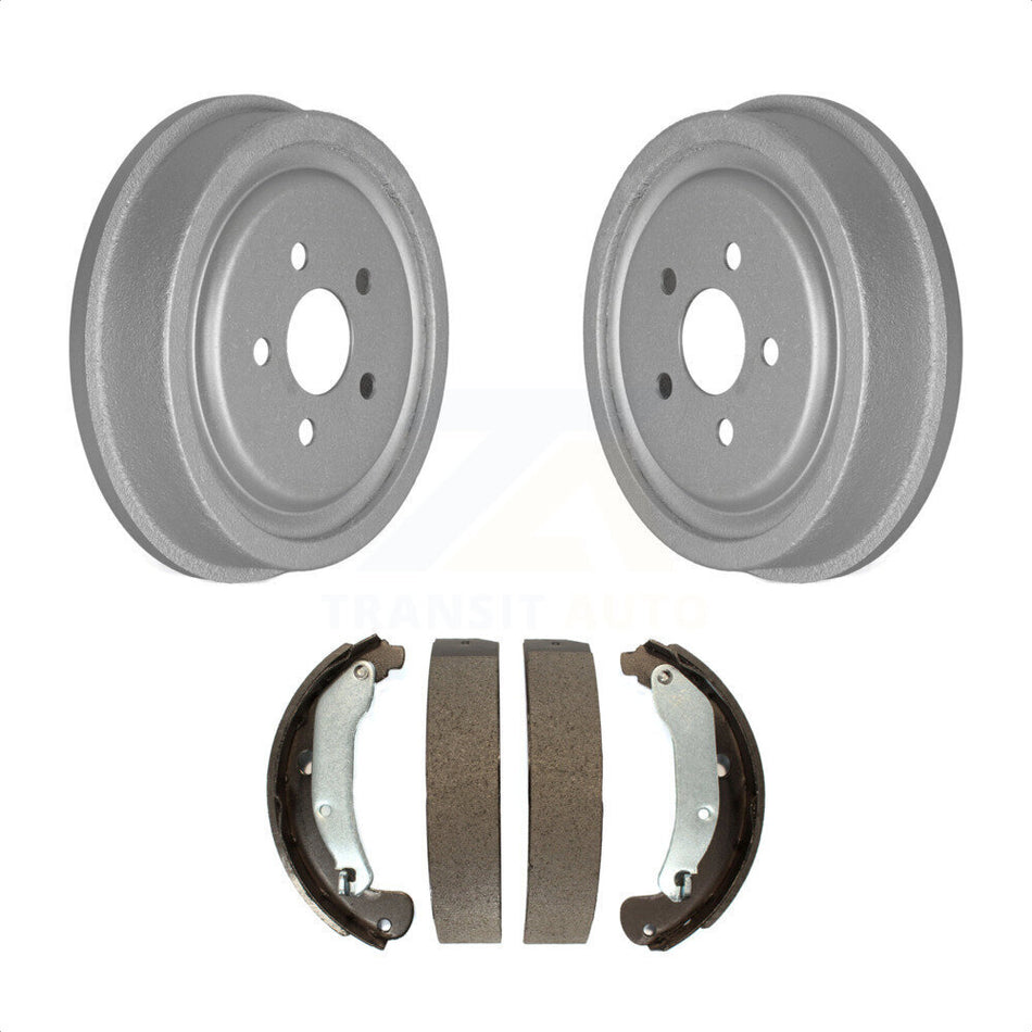 Rear Coated Brake Drum Shoes Kit For 2003-2005 Chevrolet Cavalier Pontiac Sunfire KGN-100034 by Transit Auto