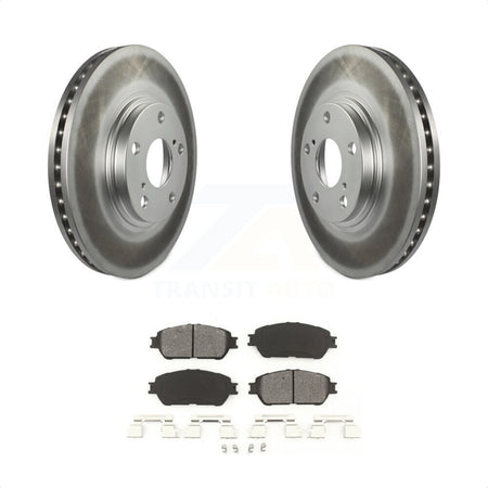 Front Coated Disc Brake Rotors And Semi-Metallic Pads Kit For 2004-2006 Lexus ES330 KGS-100228 by Transit Auto