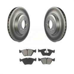 Front Coated Disc Brake Rotors And Semi-Metallic Pads Kit For BMW 330Ci 330i Z4 330xi KGS-100271