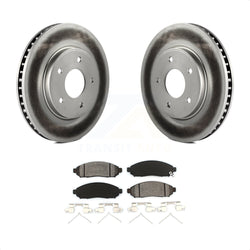 Front Coated Disc Brake Rotors And Semi-Metallic Pads Kit For Nissan NV200 LEAF Chevrolet City Express KGS-100448