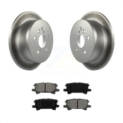 Rear Coated Disc Brake Rotors And Semi-Metallic Pads Kit For Lexus Toyota Highlander RX350 RX330 RX400h KGS-101332
