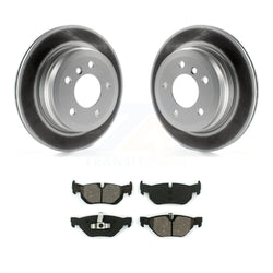 Rear Coated Disc Brake Rotors And Semi-Metallic Pads Kit For BMW 328i xDrive X1 328xi 325xi KGS-101393