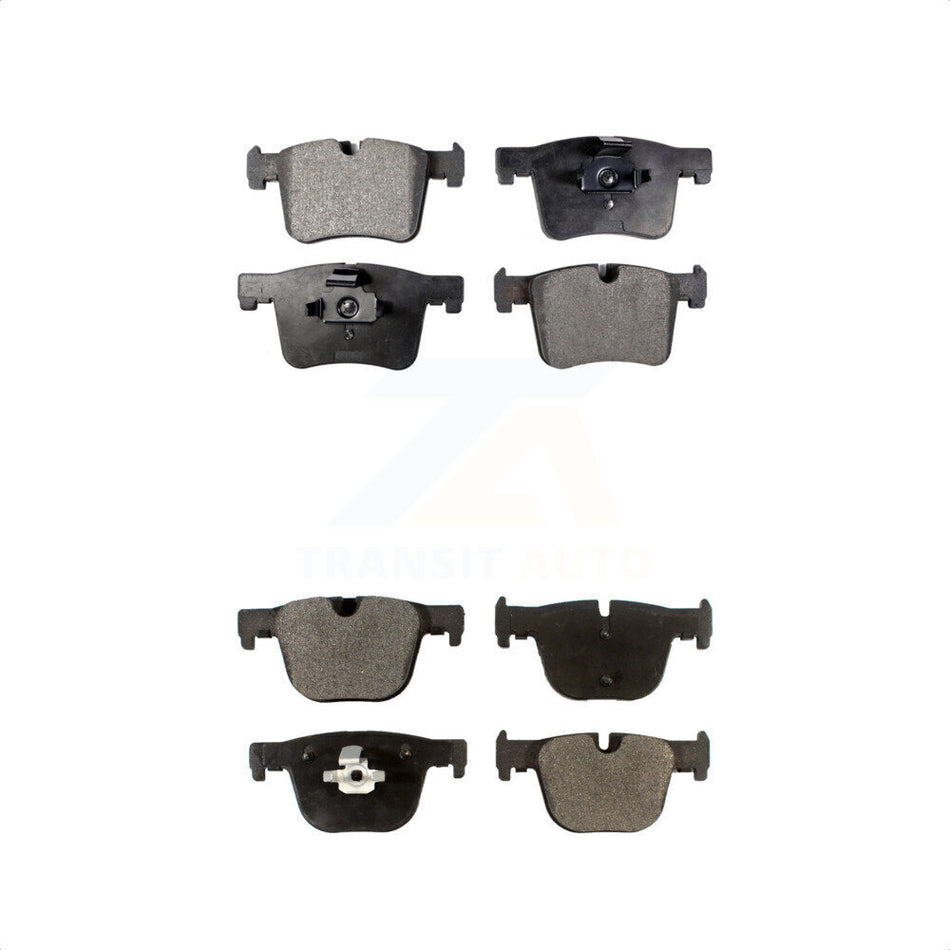 Front Rear Semi-Metallic Brake Pads Kit For BMW 328i xDrive 335i 428i Gran Coupe 435i 330i GT KPF-100225 by Positive Plus