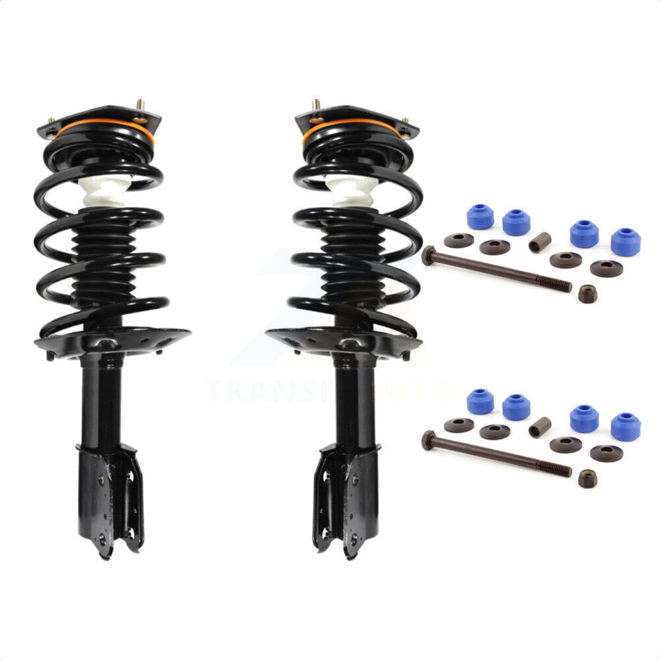 Front Complete Shock Assembly And TOR Link Kit For Chevrolet Venture Pontiac Montana Oldsmobile Silhouette Trans Sport KSS-100506 by Transit Auto