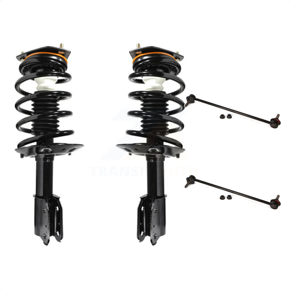 Front Complete Shock Assembly And TOR Link Kit For 2005 Pontiac Montana FWD KSS-100508 by Transit Auto