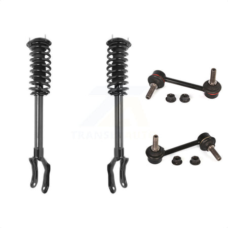 Front Complete Shock Assembly And TOR Link Kit For Jeep Grand Cherokee Excludes SRT SRT8 Models KSS-100570 by Transit Auto