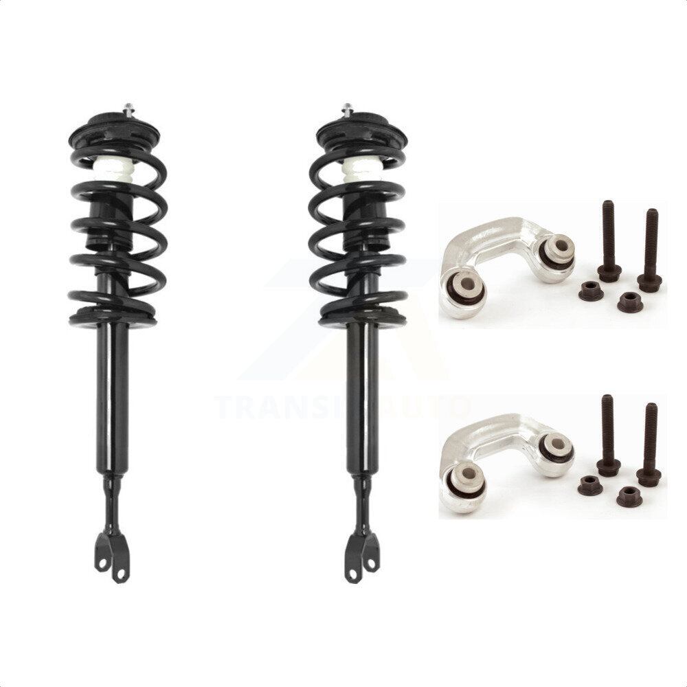 Front Complete Shock Assembly And TOR Link Kit For Volkswagen Passat Audi A6 Quattro KSS-100575 by Transit Auto