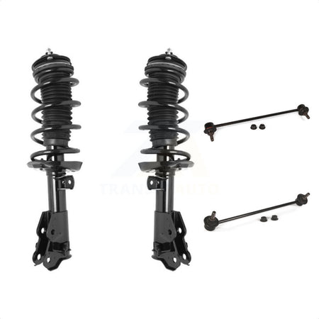 Front Complete Shock Assembly And TOR Link Kit For Honda Civic Excludes Sedan Si Models KSS-100581 by Transit Auto