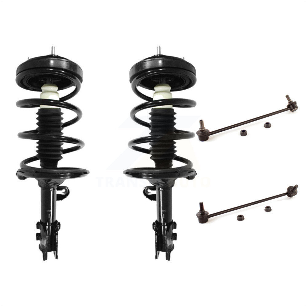 Front Complete Shock Assembly And TOR Link Kit For Kia Sedona Hyundai Entourage KSS-100622 by Transit Auto