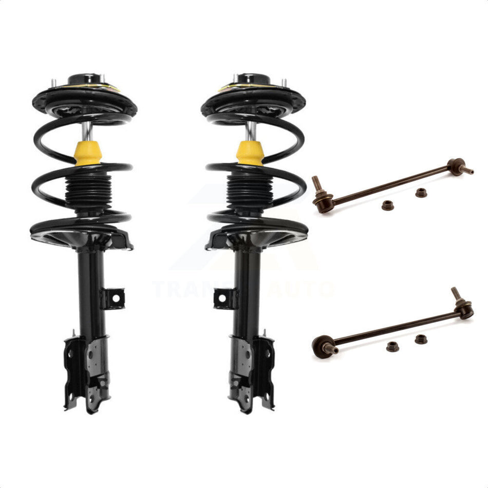 Front Complete Shock Assembly And TOR Link Kit For 2003-2007 Nissan Murano KSS-100635 by Transit Auto