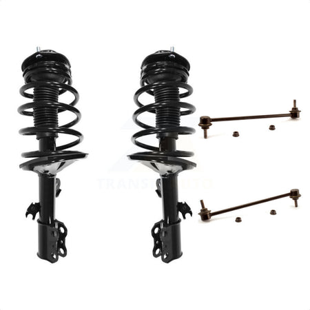 Front Complete Shock Assembly And TOR Link Kit For Toyota Sienna KSS-100655 by Transit Auto