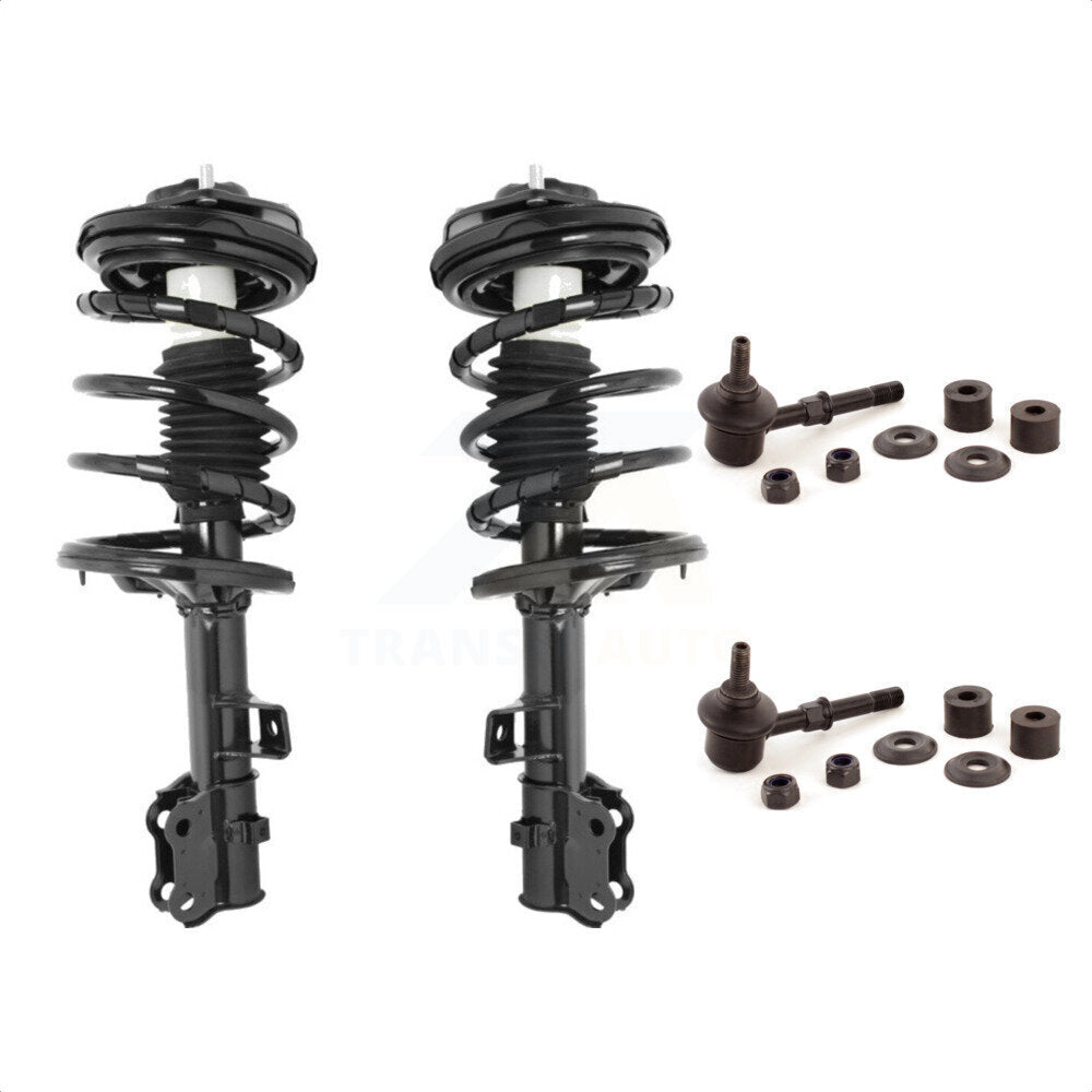 Front Complete Shock Assembly And TOR Link Kit For Kia Optima Excludes Production Prior to 03 06; 8th Digit of VIN is 3 or 4 KSS-100679 by Transit Auto