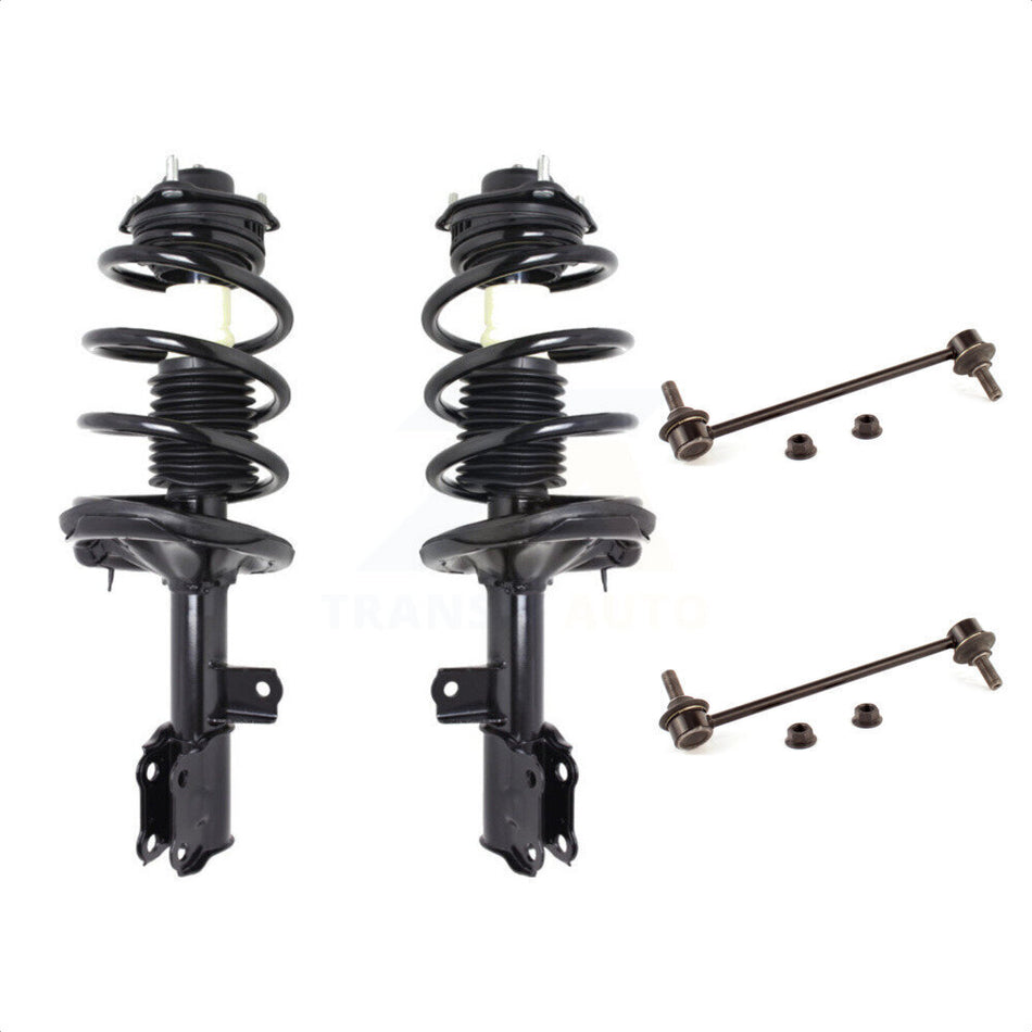 Front Complete Shock Assembly And TOR Link Kit For Kia Forte Koup Forte5 KSS-100681 by Transit Auto