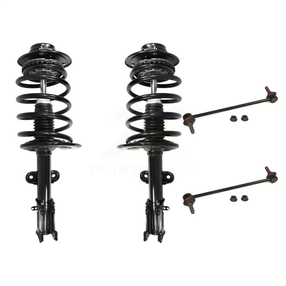 Front Complete Shock Assembly And TOR Link Kit For 2004-2008 Chrysler Pacifica KSS-100691 by Transit Auto