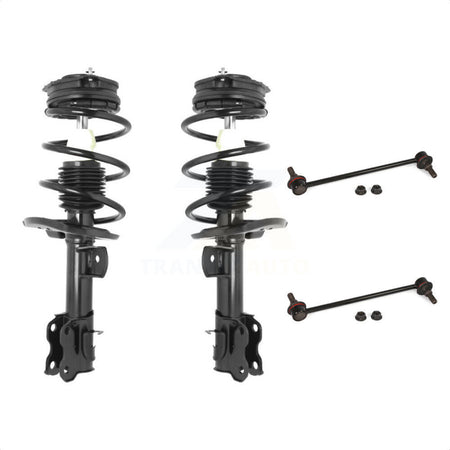 Front Complete Shock Assembly And TOR Link Kit For 2013-2019 Nissan Sentra KSS-100719 by Transit Auto