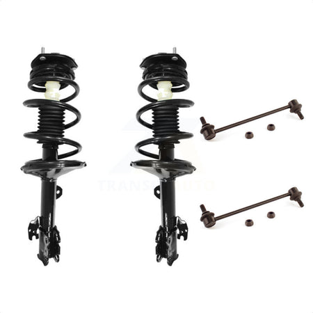 Front Complete Shock Assembly And TOR Link Kit For 2001-2003 Toyota Highlander KSS-100722 by Transit Auto