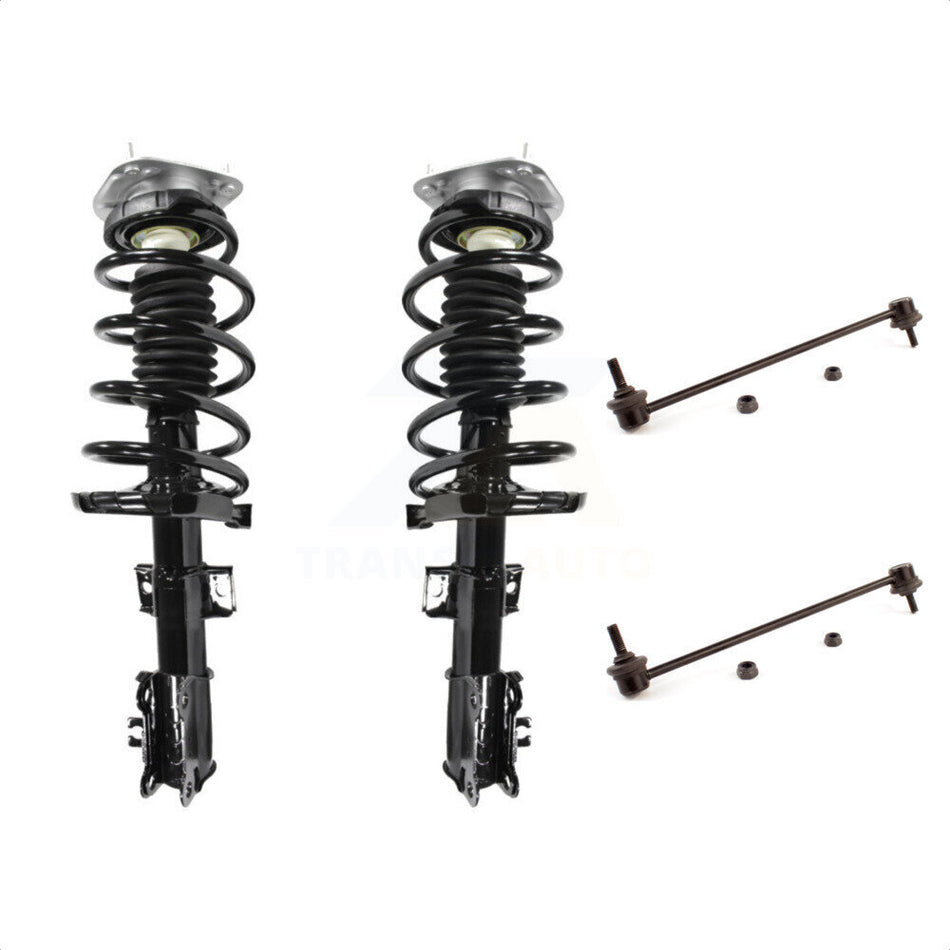 Front Complete Shock Assembly And TOR Link Kit For Volvo XC70 V70 KSS-100724 by Transit Auto