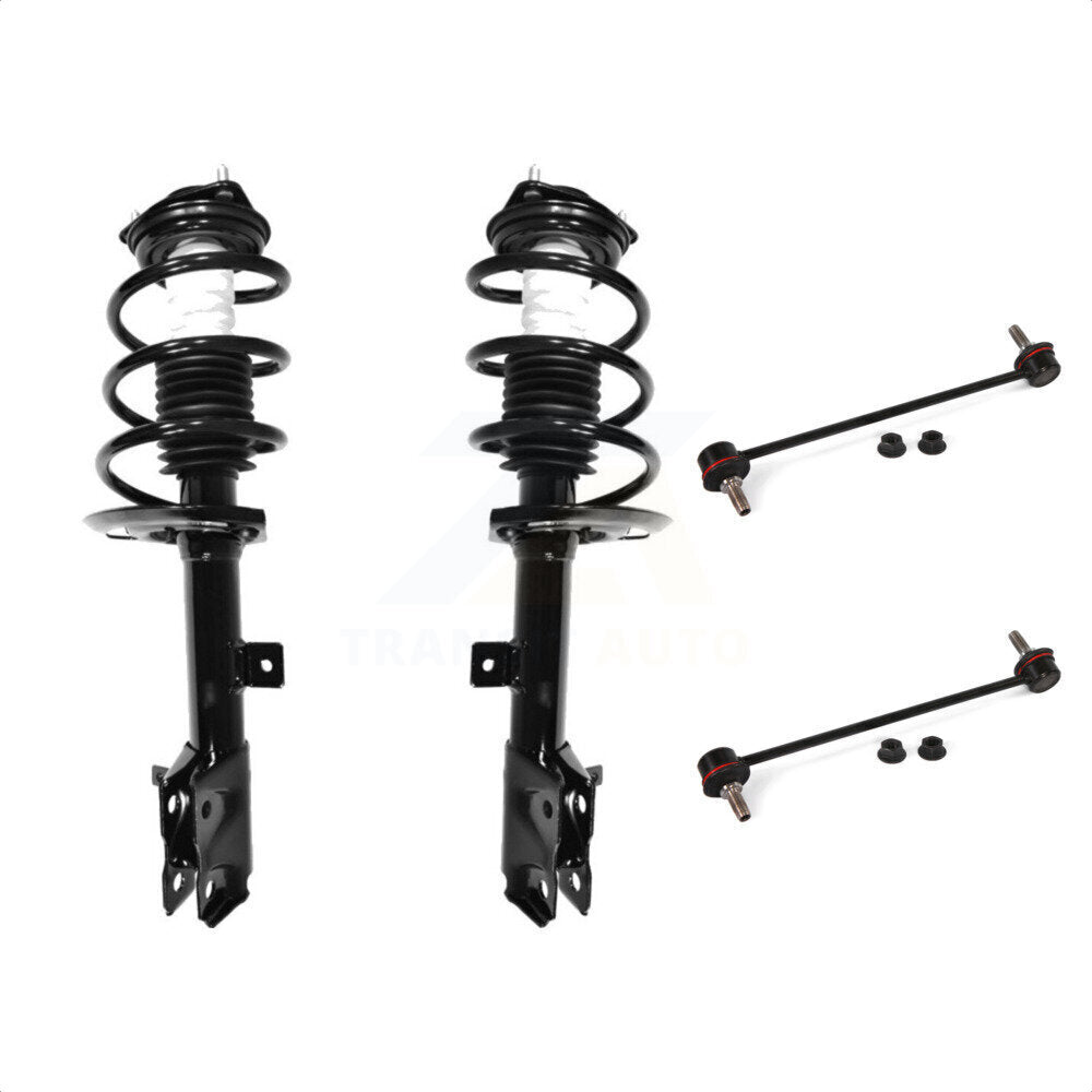 Front Complete Shock Assembly And TOR Link Kit For Jeep Patriot Compass Dodge Caliber KSS-100730 by Transit Auto