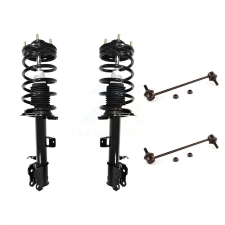 Front Complete Shock Assembly And TOR Link Kit For 2001-2004 Ford Escape Mazda Tribute KSS-100739 by Transit Auto