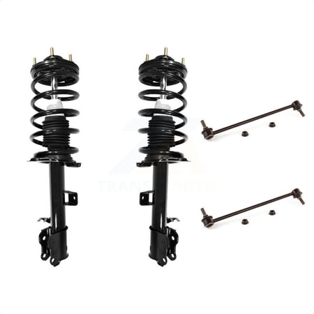 Front Complete Shock Assembly And TOR Link Kit For Ford Escape Mercury Mariner Mazda Tribute KSS-100740 by Transit Auto