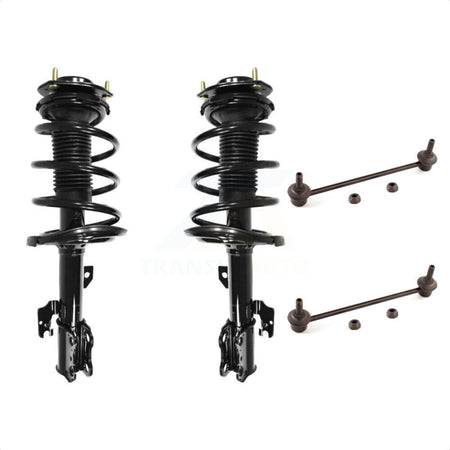 Front Complete Shock Assembly And TOR Link Kit For Toyota Camry Excludes SE Models KSS-100767 by Transit Auto