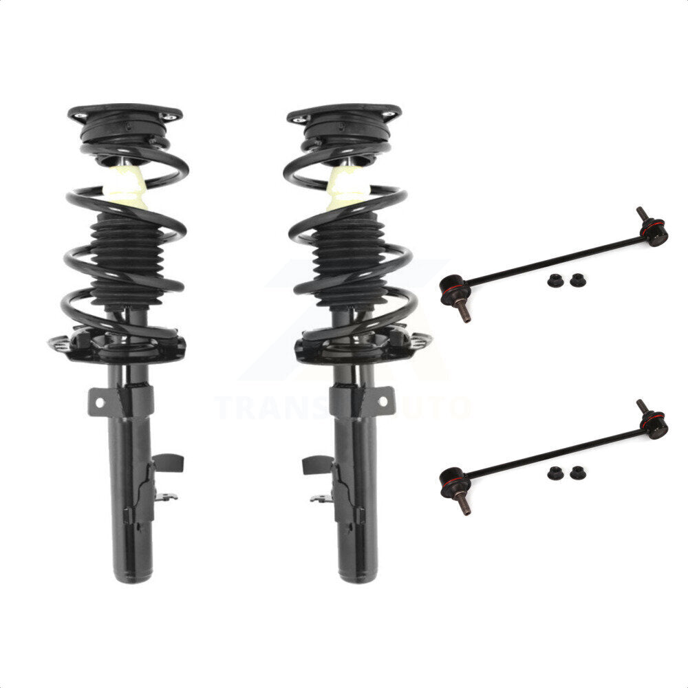 Front Complete Shock Assembly And TOR Link Kit For Ford Escape KSS-100800 by Transit Auto