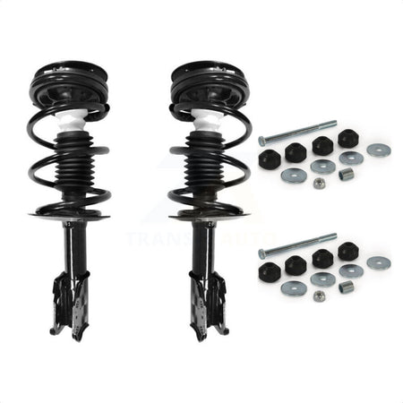 Front Complete Shock Assembly And TQ Link Kit For Chevrolet Pontiac Grand Am Malibu Oldsmobile Alero Classic Cutlass KSS-100818 by Transit Auto