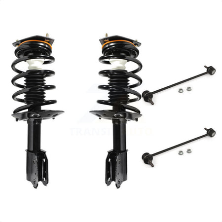 Front Complete Shock Assembly And TQ Link Kit For 2005 Pontiac Montana FWD KSS-100828 by Transit Auto